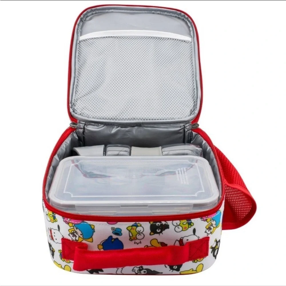 Hello Kitty Kids Lunch Bag - Red and White